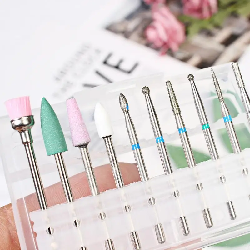 Фрезер для маникюра и педикюра средство чистки кутикулы Шлифовальная головка