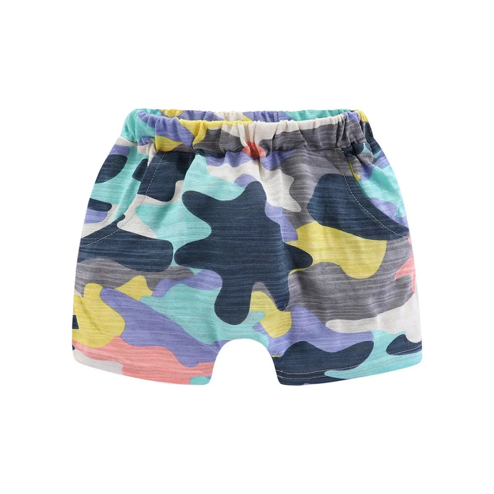 LittleSpring костюмы для мальчиков ясельного возраста камуфляжные хлопковые