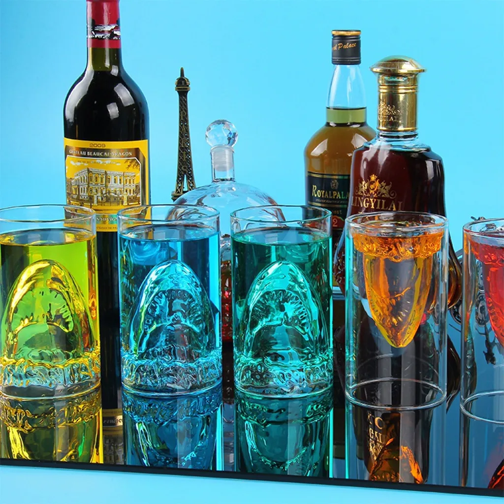 Лучшие продажи 2019 алкогольные напитки Акула бокал для пива красное вино двойное