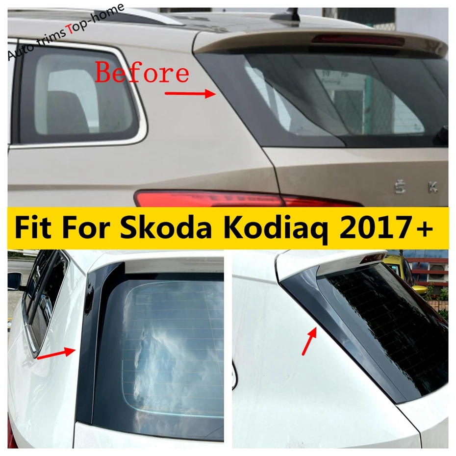 Аксессуары для заднего лобового стекла задний спойлер полосы крышка отделка