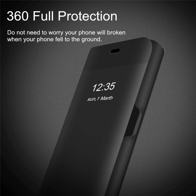 Флип Прозрачный зеркальный чехол для LG V30 V40 чехол Роскошный умный прозрачный вид Флип-подставка кожаный чехол для LG V30 чехол для телефона LG V40 чехол