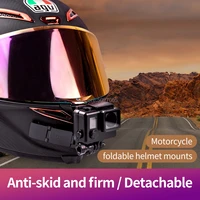 tuyu mortorcycle insta360 one r gopro 9 dji osmo camera 1st person view helmet chin mount bracket accessories for sjcam mijia