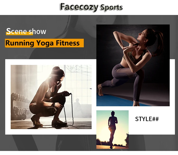 Facecozy, Женский компрессионный комплект для йоги, Женский комплект из 2 предметов для фитнеса, спортивная одежда для женщин, спортивный комплект с бюстгальтером и леггинсами для тренировок