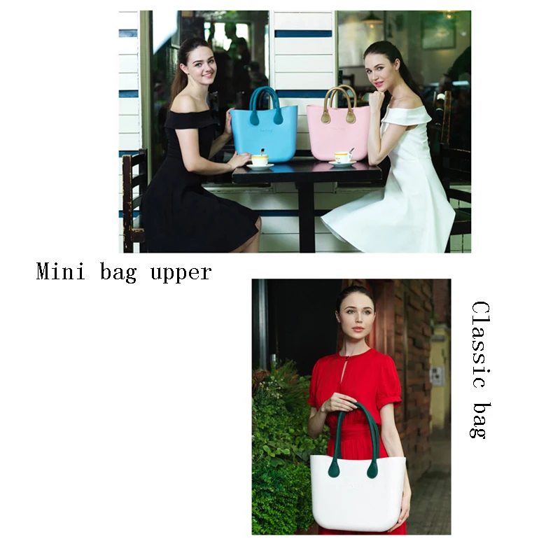 Сумка AMbag Obag O Style Водонепроницаемая мини сумка EVA с застежкой молнией холщовая
