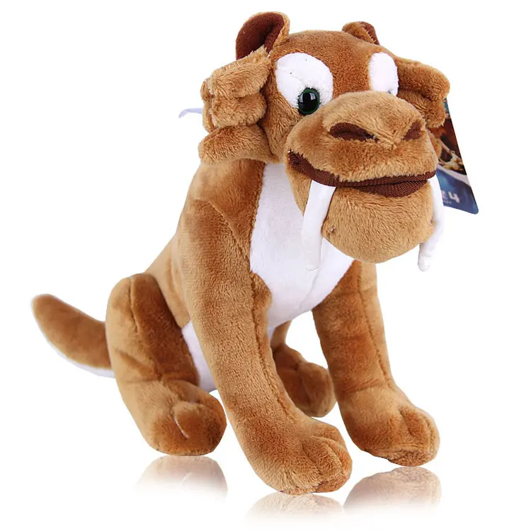 

cartoon plush toy about 20cm saber-toothed tiger plush toy baby toy birthday gift b2998