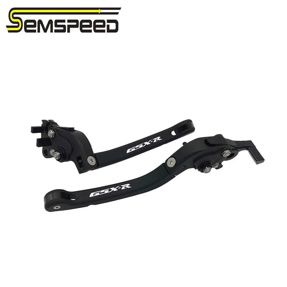 GSXR логотип мотоцикла CNC складные Тормозные сцепления ручные рычаги для Suzuki GSXR600