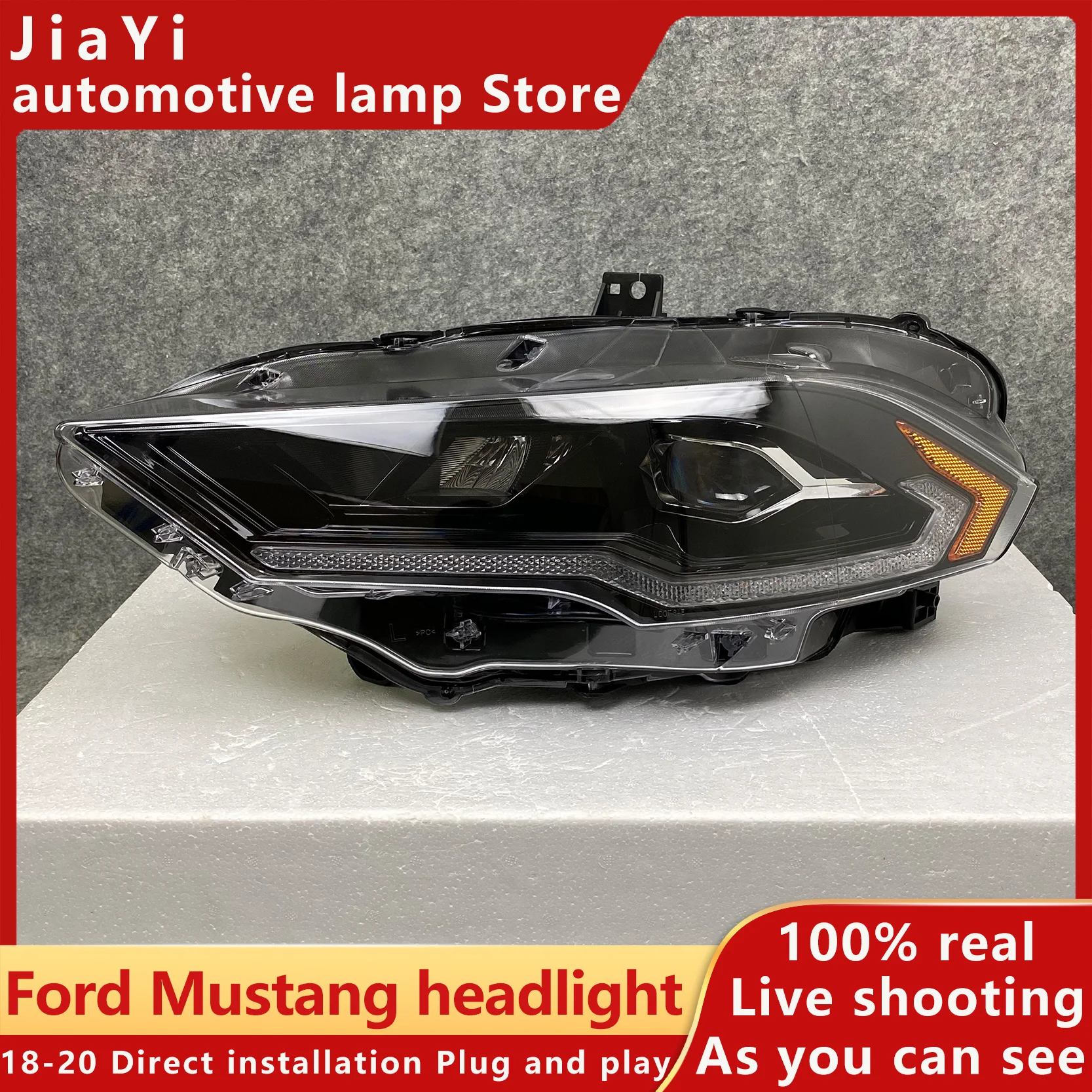 Vland автомобиля задние фонари в сборе для Ford Mustang 2018 2019 2020 фары оригинальный