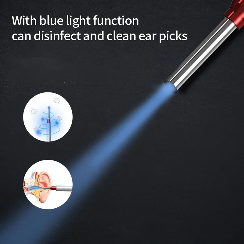 Wi Fi ухо эндоскоп Беспроводной видео отоскоп цифровой медицинский для IOS Android