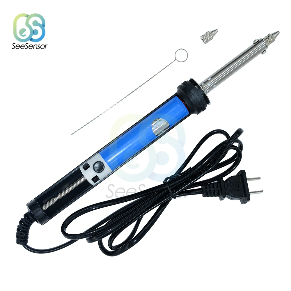 Электрический паяльник 220 В 30 Вт паяльная станция тепловой карандаш вакуумный