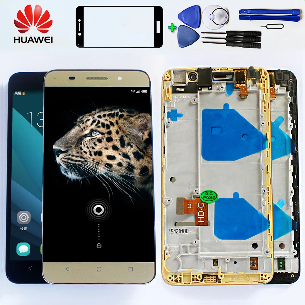 Huawei 5 дюймов ЖК дисплей для HUAWEI Honor 4X сенсорный экран дигитайзер сенсор стекло