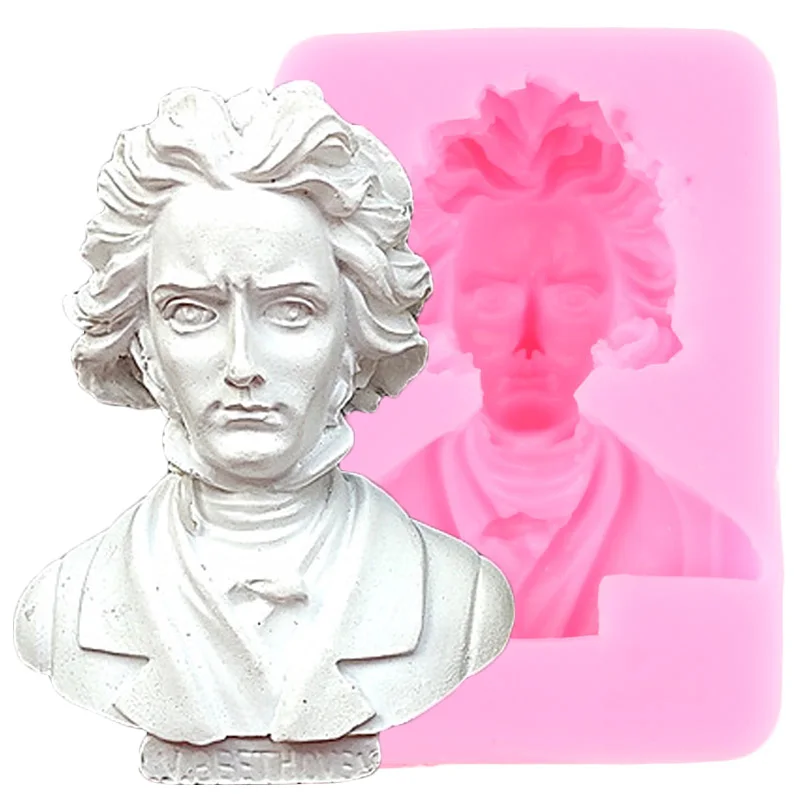 Греческий художник Аватар помадка формы шоколада Gunpaste Форма Sugarcraft Торт