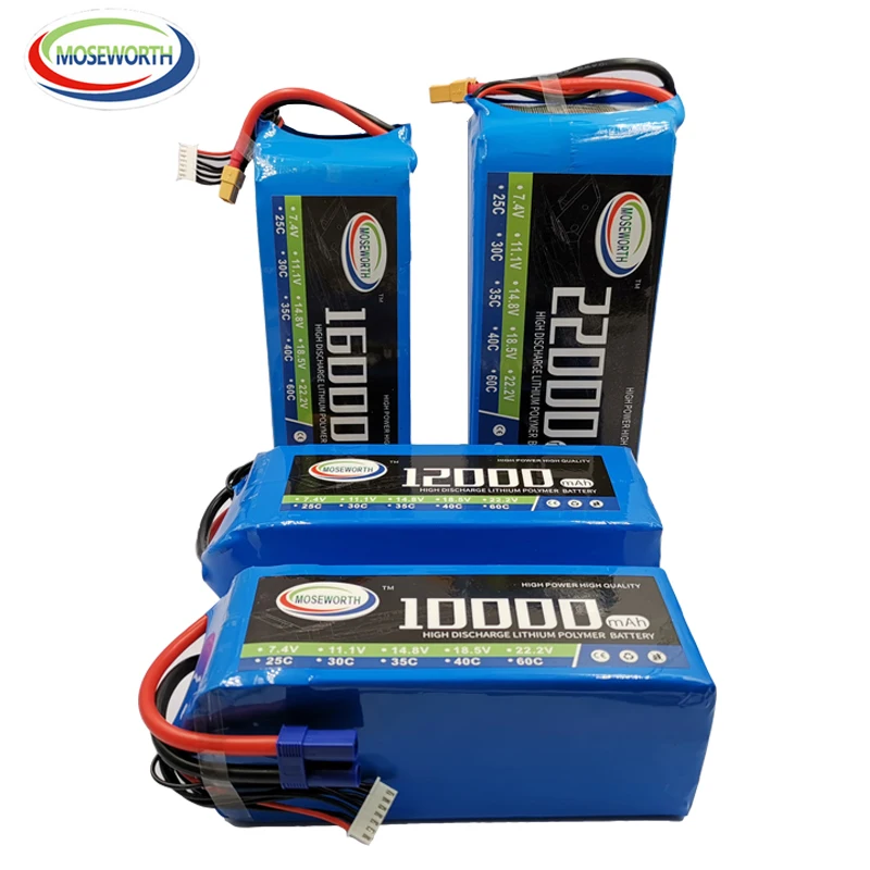 6S 22 2 V 22000mAh 25C новые батареи RC LiPo батарея для дрона вертолета самолета Multirotor