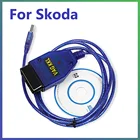 Диагностический кабель OBD2 VAG KKL 409,1 VAG-COM USB для сканера Skod Fabia Felicia Octavia MK1 MK2 Superb OBDII