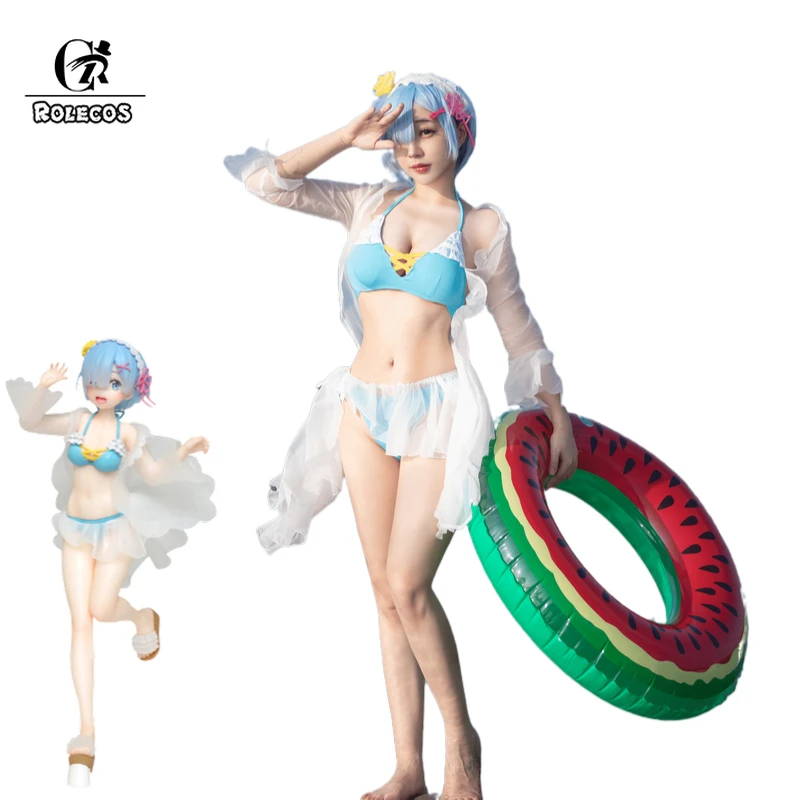 ROLECOS аниме Rem Cos Re жизнь в другом мире от нуля Косплей костюм моряка для мальчиков