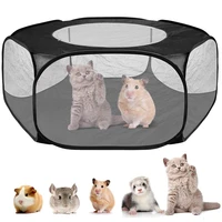 new portable pet playpen outdoor indoor game folding fence for small animals cage tent for rabbits hamsters chihuahuas lxy9