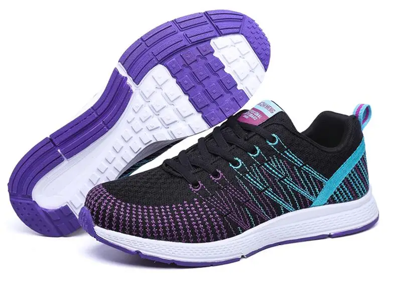 Женская обувь Сезон осень Женские кроссовки Модная разноцветная moda mujer