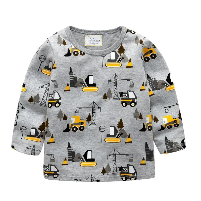 Для маленьких мальчиков детские футболки с длинными рукавами для Sweatwear топы