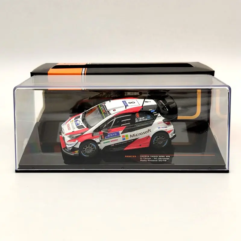 IXO 1:43 для T ~ OTA YARIS WRC #8 Rally Finland 2019 RAM723 модели литья под давлением игрушки коллекции