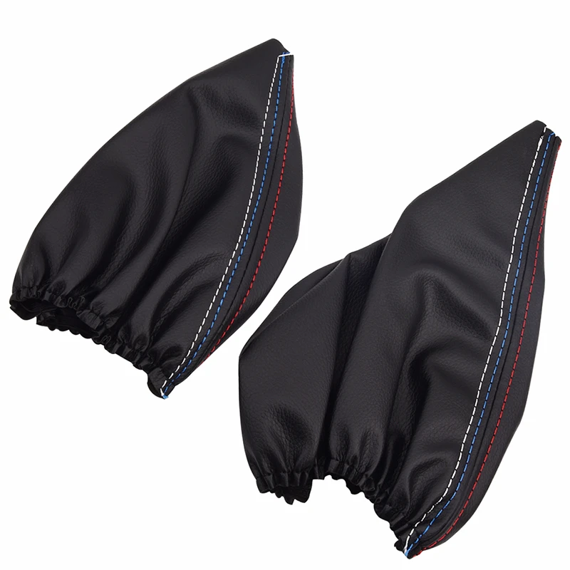 Кожаная ручка переключения передач для автомобиля Пылезащитная Крышка крышка