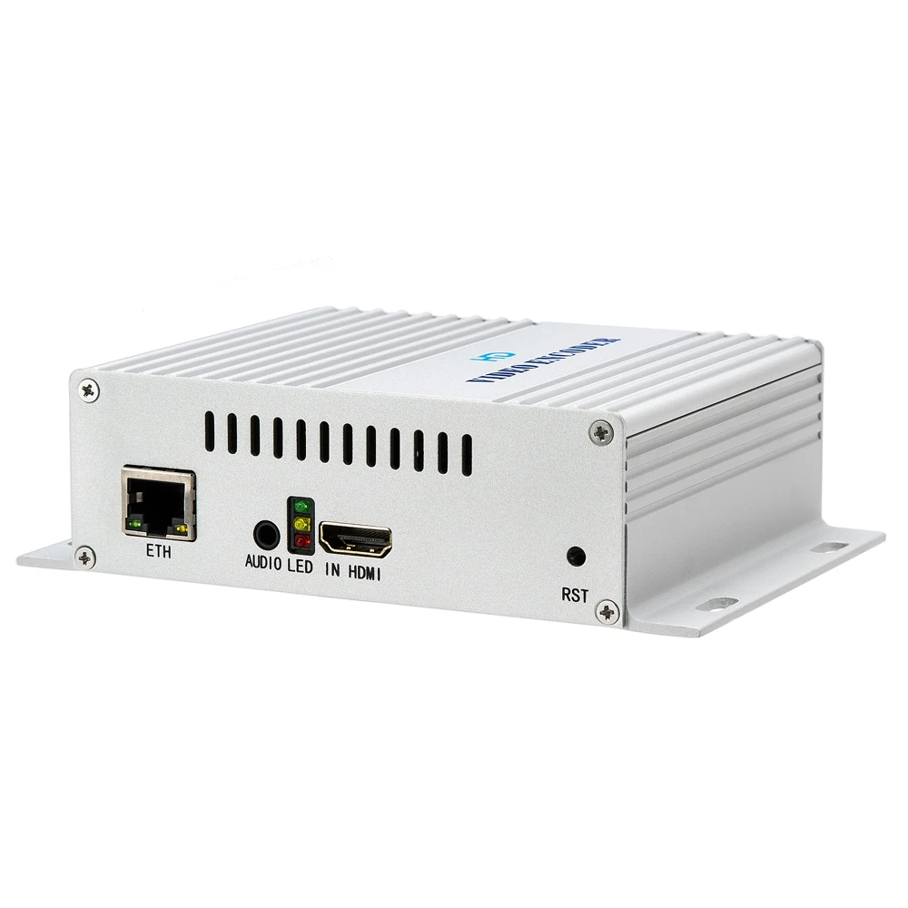 HWCODEC H5110 H.265 HDMI видео аудио кодировщик IPTV для RTMPS P2P SRT HTTP RTSP RTMP UDP ONVIF HLS RTP потоковая