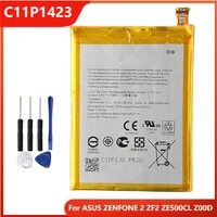 original phone battery c11p1423 for asus zenfone 2 zf2 ze500cl z00d authentic replacement rechargable batteries 2500mah