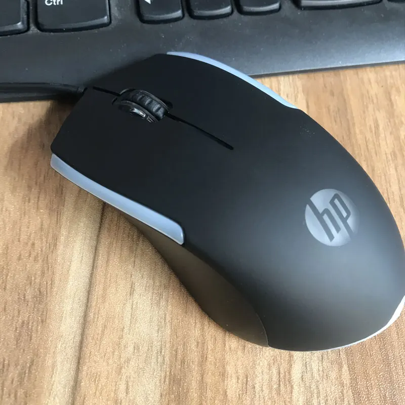 Рекламный подарок RGB Мышь hp USB Проводная игровая мышь M160 оптическая dpi 1000 3D эргономичная геймерская мышь для компьютера ноутбука