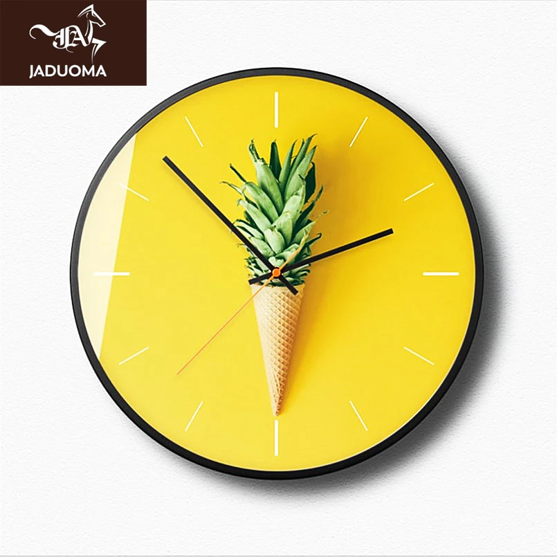 JADUOMA скандинавские модные настенные часы Современные минималистичные