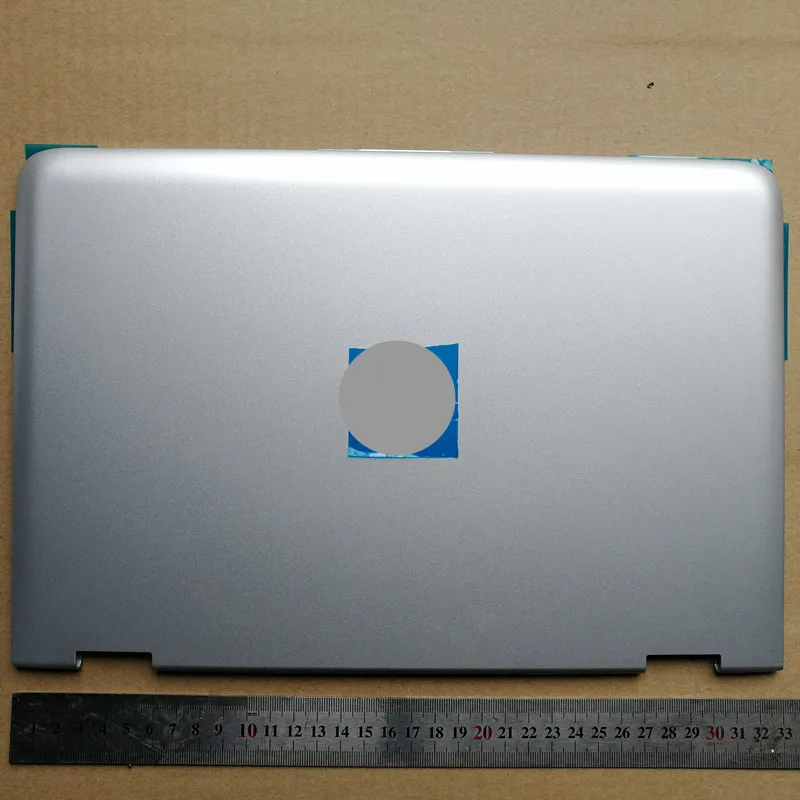 Топ чехол для ноутбука lcd задняя крышка+ ЖК петля для hp Pavilion X360 13-S 13-S121CA 13-s067nr 13-S020nr 809817-001 красный - Цвет: sliver