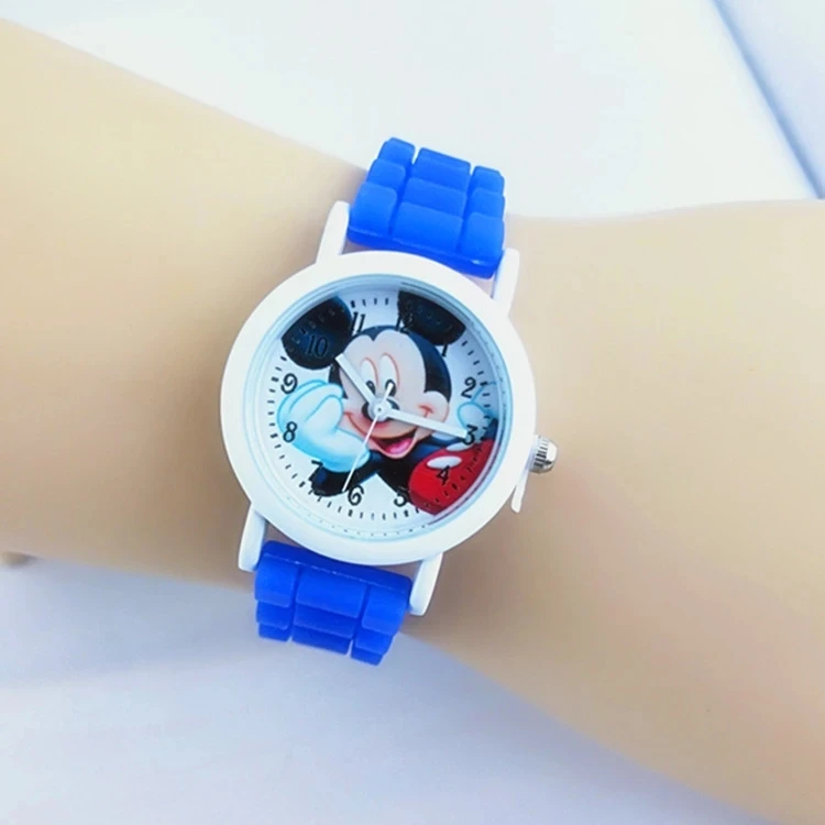 Новые мужские и женские кварцевые наручные часы с мультипликационным принтом Mimi