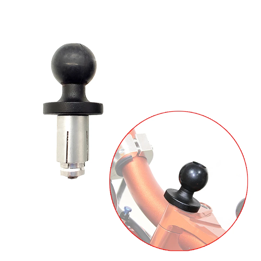 360 градусов вращение мотоцикл велосипед вилка крепления основании стебля с мячом