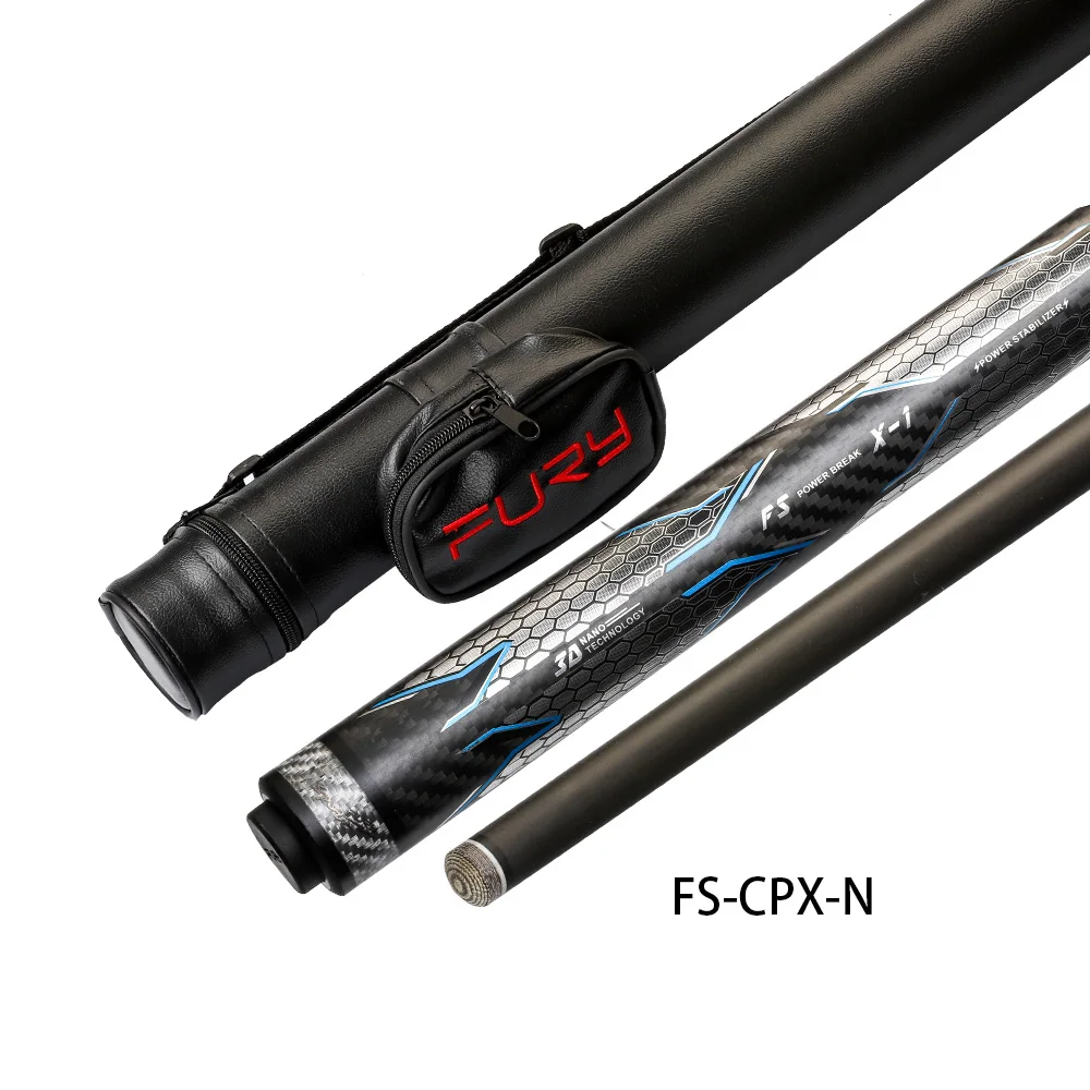 FS-CPX-N FURY FS-CPX-N/P бильярдный удар кий адский огненный наконечник 13 мм наконечник Профессиональный стержень из углеродного волокна биллар tecnology биток с подарками - Цвет: FS-CPX-N