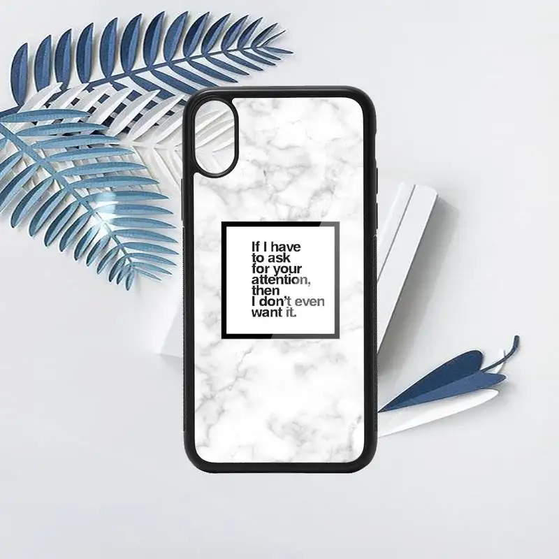 

marble Alphabetic text pattern Phone Case TPU For iPhone X XR XS 11 12 mini Pro MAX 6 6S 7 8 Plus SE 2020