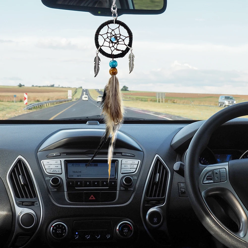 Mini Dream Catcher Car Pendant	