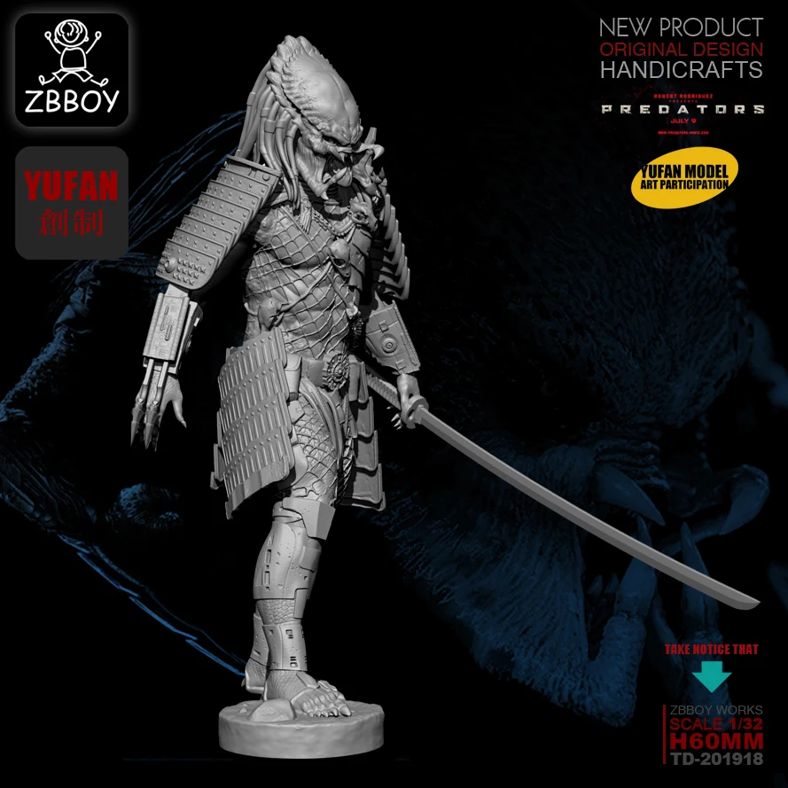 1/32 каучуковая фигурка наборы Смола Модель самособранный TD-201918
