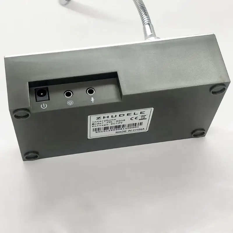 

Dual Way Window-Glass Intercom Interphone Bank Counter Interphone Zero-touch Drop Shipping