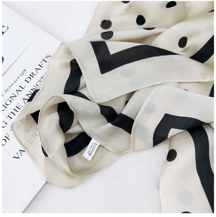 

90CM Square scarf shawls for women Korean Wild Summer Travel Sunscreen Scarf Female Retro Elephant printing ladies ShawlS