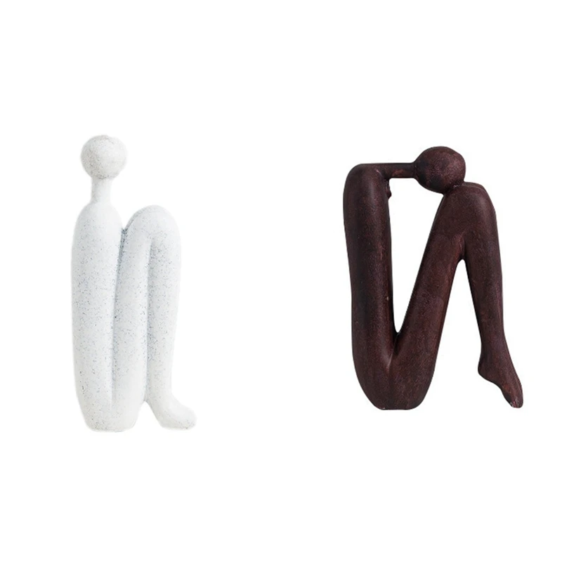 

Абстрактная круглая фигурка с орнаментом, скульптура из смолы, персонаж в Европейском стиле, аксессуары для украшения офиса и дома