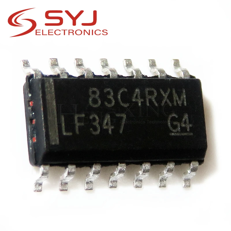 10 шт./лот LF347DR LF347M LF347DR LF347D LF347 347DR лапками углублением SOP-14 лет в наличии