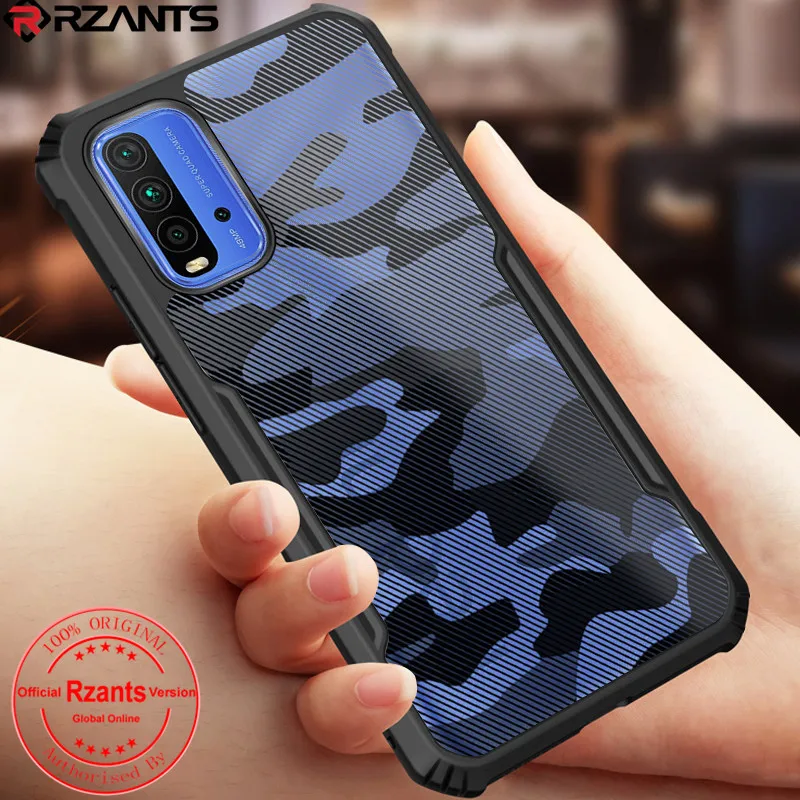 

Rzants For Xiaomi Redmi 9T Redmi 7A 8 9 9A 9C Case Hard [Camouflage Beetle] Shockproof Slim Shockproof Silicone Back Cover