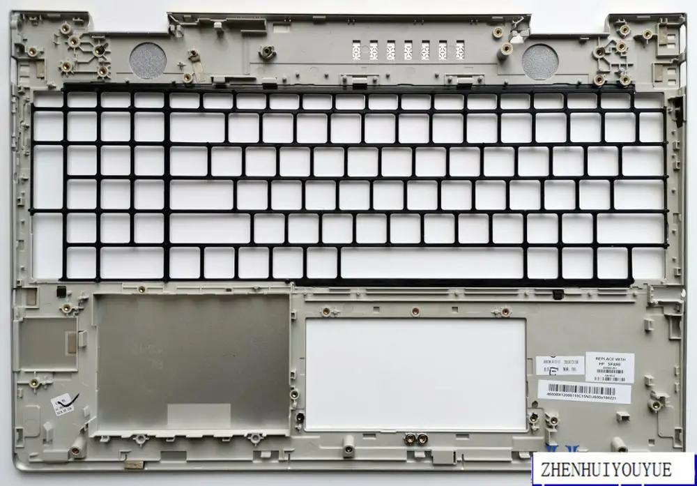 

new for HP ENVY X360 15-BP 15M-BQ C cover keyboard bezel silver