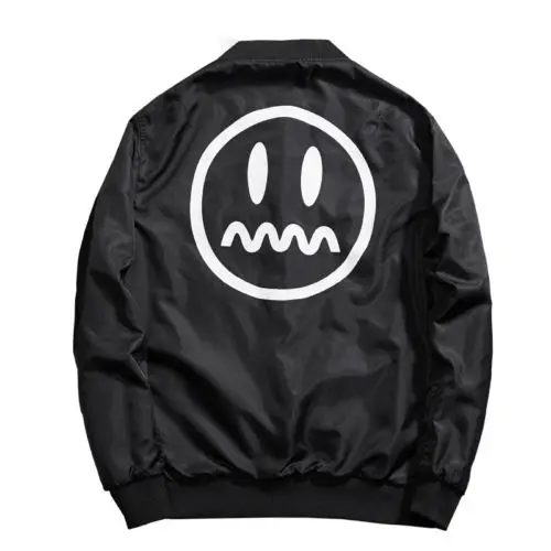 Осенне-зимняя мужская повседневная куртка на молнии джемпер для пилота