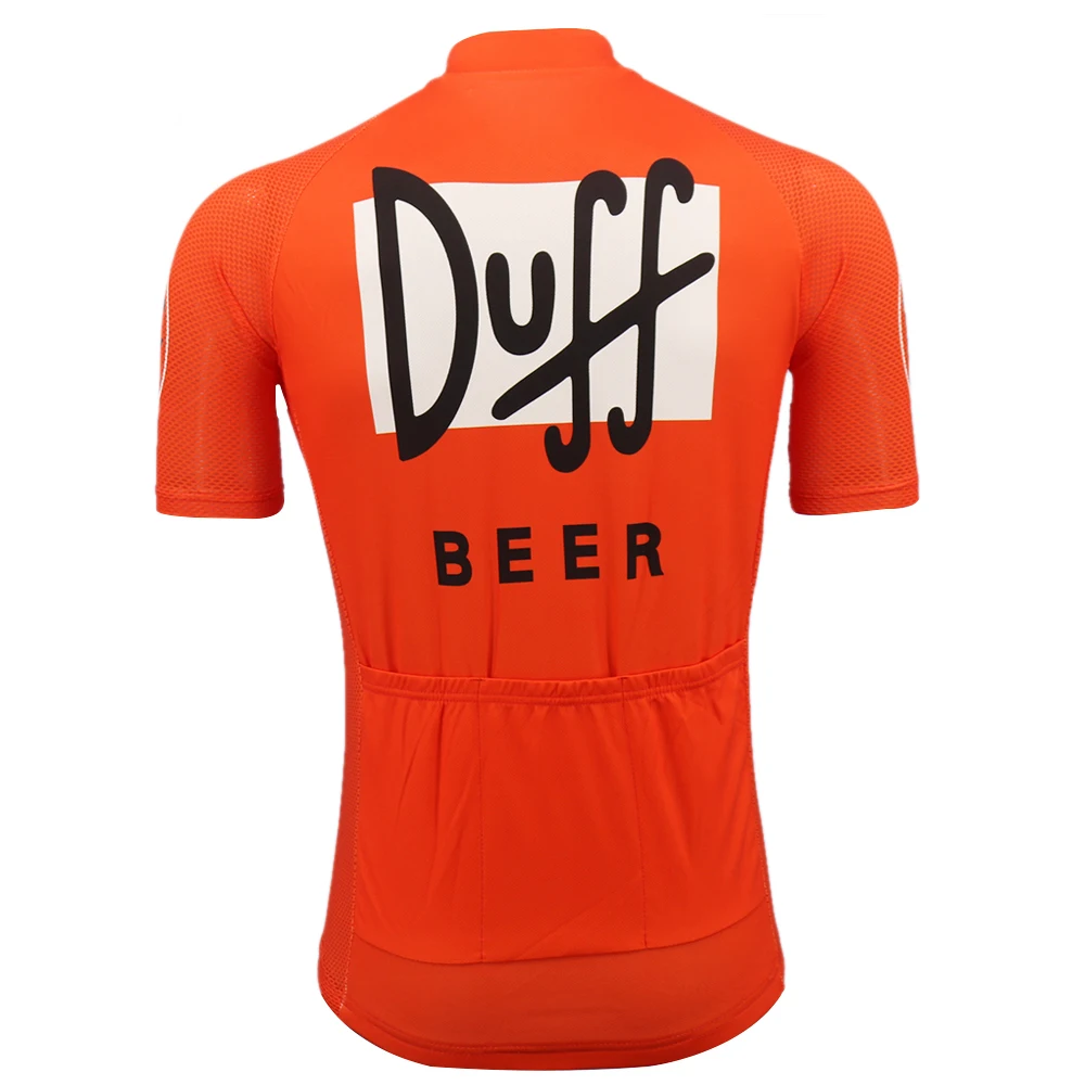 Велосипедная Джерси Beer Duff Мужская дышащая майка с коротким рукавом спортивная
