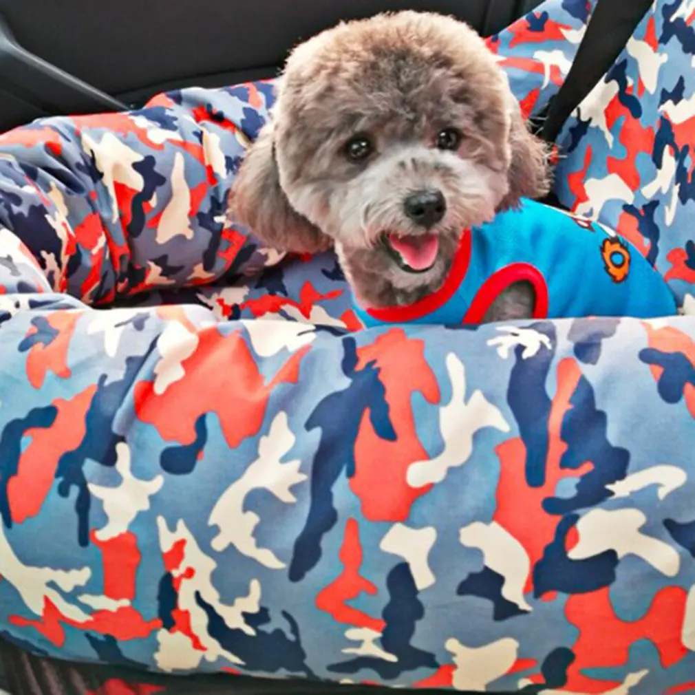 

Pets Front Seat Dog Cover Car Seat Protector Scratch Proof Non-Slip Pet Pad Dog Seat Cover Mat Comfortable Pad