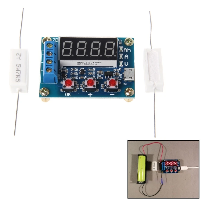 

ZB2L3 Li-ion Lithium Lead-acid Battery Capacity Meter Discharge Tester Analyzer High quality Drop shipping Hot