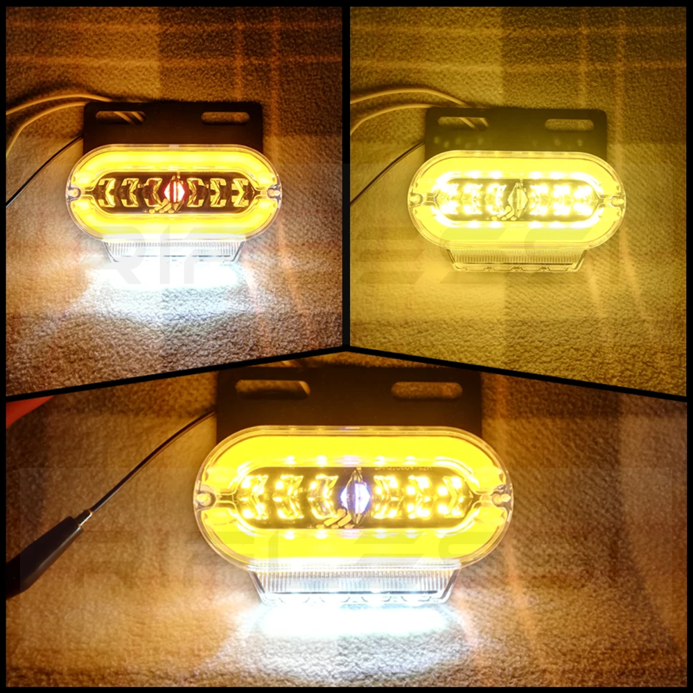 10 x LED Trailer Lights 24V Side Marker Lamp Truck Clearance Amber Red White Blue Green Lorry | Автомобили и мотоциклы