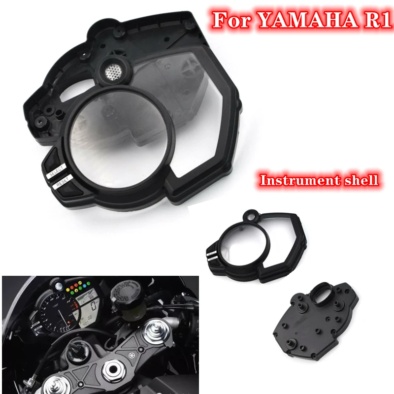For Yamaha YZF R1 2009 2010 2011 2012 - 2014 R6 2017 - 2020 Speedometer Instrument Case Gauge Odometer Tachometer Housing Cover