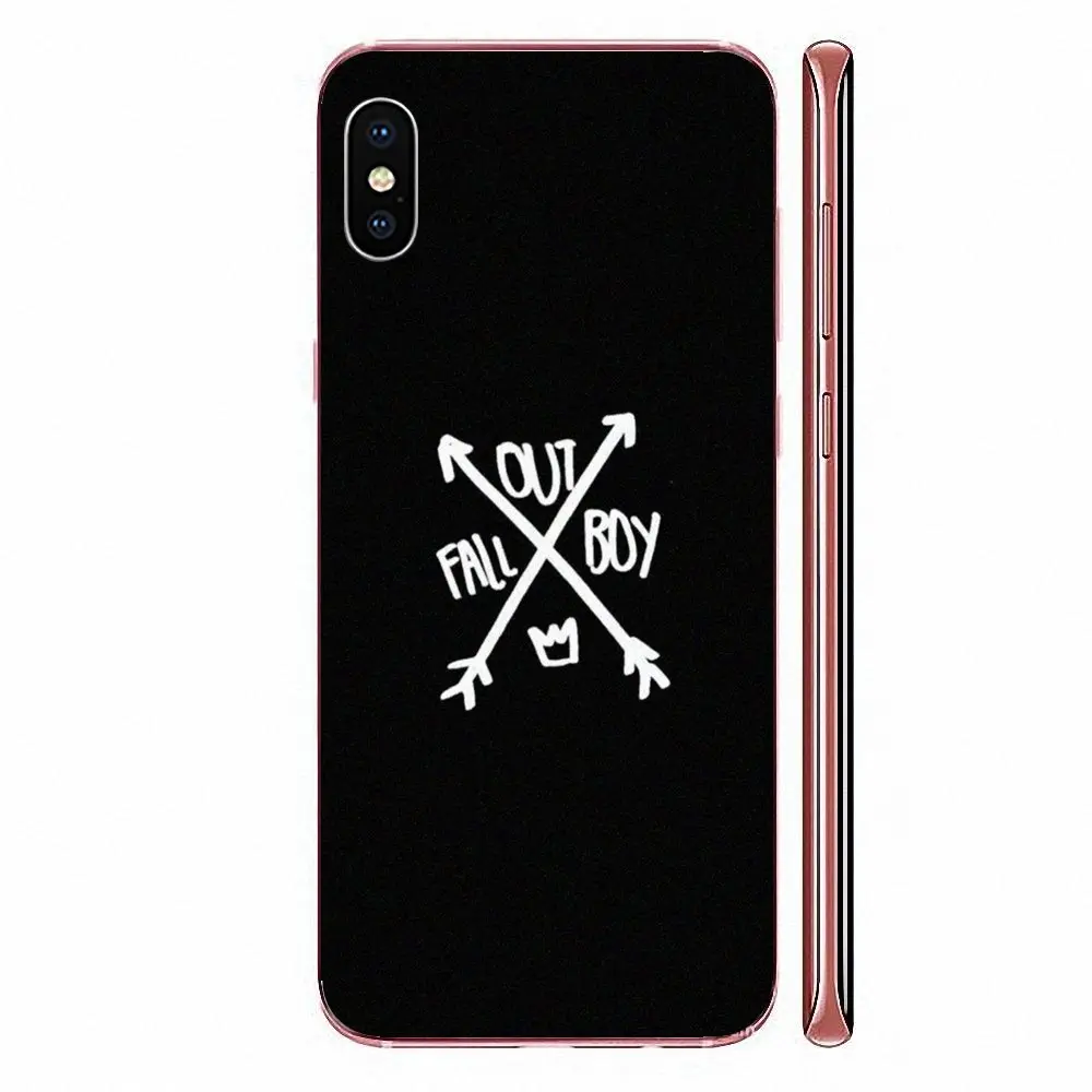 Soft TPU Cases Capa Fall Out Boy Design For Sony Xperia Z Z1 Z2 Z3 Z4 Z5 compact Mini M2 M4 M5 T3 E3 E5 XA XA1 XZ Premium | Мобильные