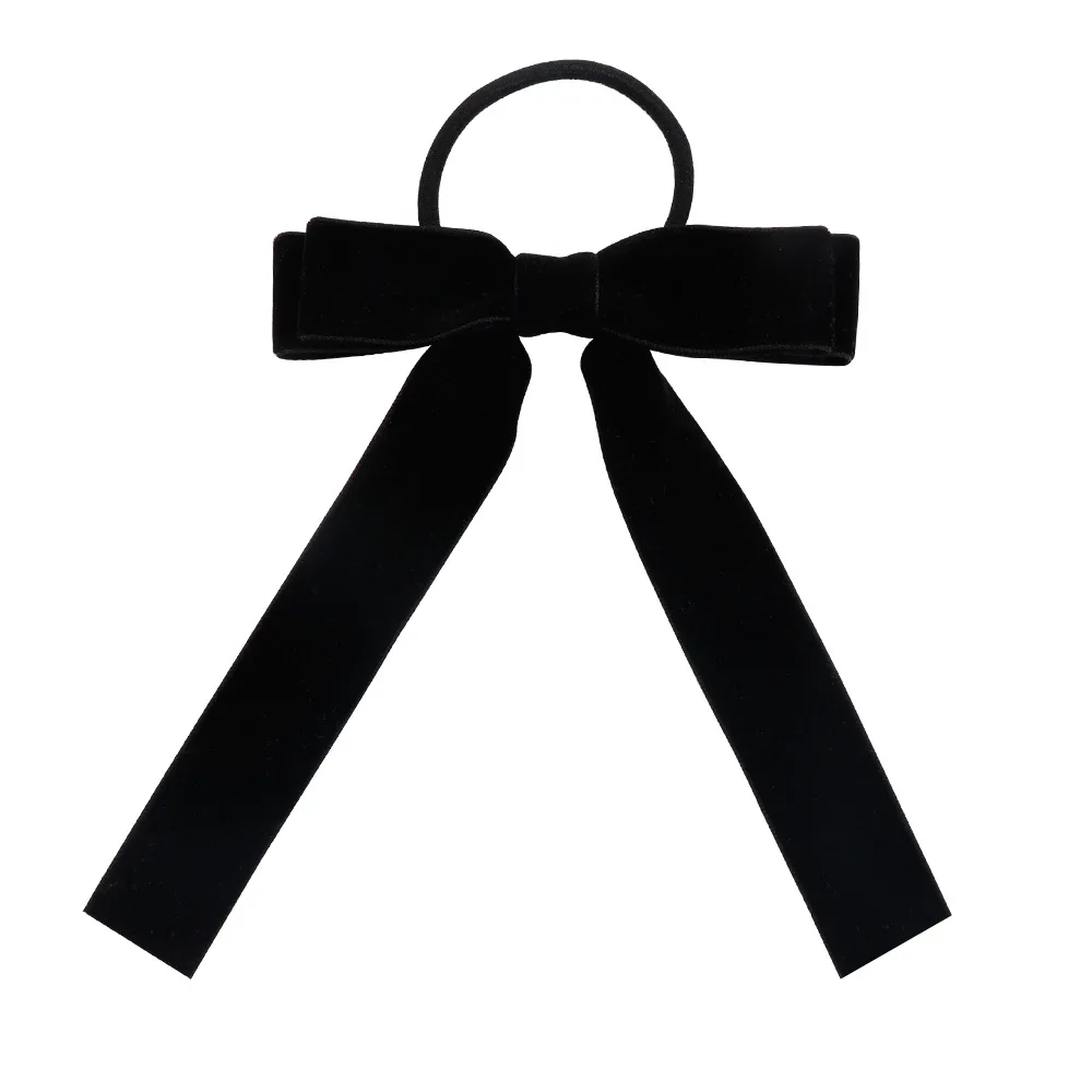 Корейские Бархатные резинки для волос с леопардовым принтом девушек эластичные