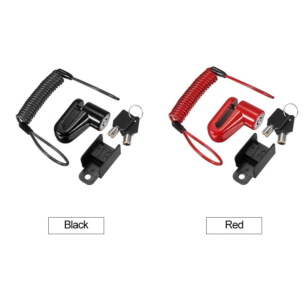 Замок с защитой от кражи для электроскутера M365 колеса дисковые тормоза замок со