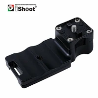 ishoot lens collar foot with quick release plate for canon ef 100 400mm f4 5 5 6l is ii usm tripod mount ring arca swiss rrs i